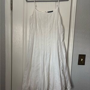 Ralph Lauren White Mini Dress